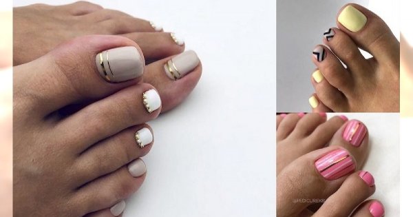 Pedicure na jesień - 21 wzorów, które robią wrażenie