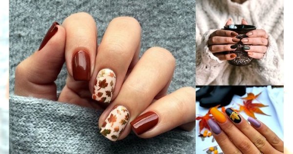 20 propozycji na jesienny manicure - galeria pięknych zdobień