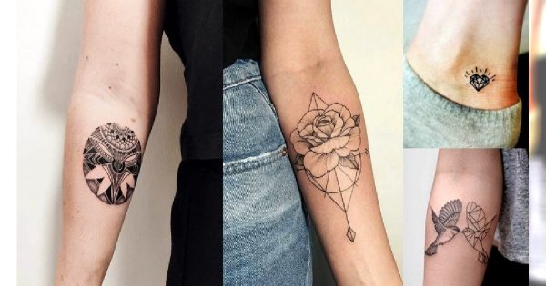 Geometryczne tatuaże - galeria pięknych wzorów
