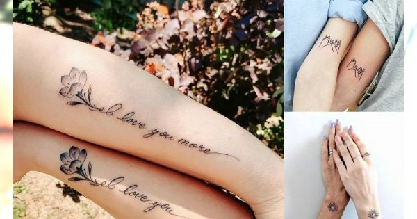 Tatuaże dla mam i córek - galeria pięknych wzorów, które chwytają za serce