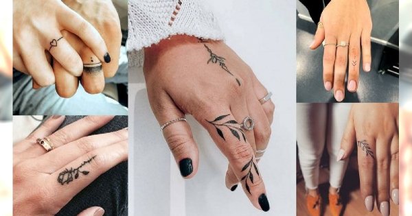 Tatuaże w okolicy palca - 25 niesamowitych wzorów dla kobiet