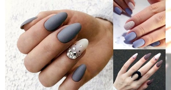21 zachwycających pomysłów na matowy manicure! [GALERIA]