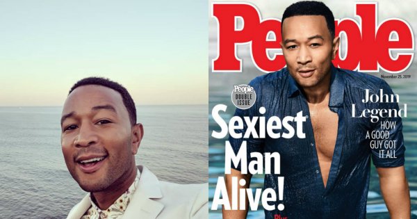 John Legend został mianowany najseksowniejszym mężczyzną na całym świecie 2019 wg magazynu ,,People". Internauci: ,,Czy to żart?"
