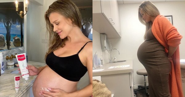 Joanna Krupa urodziła! Pokazała zdjęcia z córeczką z samej porodówki. Od początku nie ukrywa twarzy malutkiej