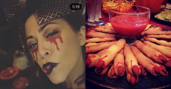 Natalia Kukulska też straszyła w Halloween. Zobaczcie, jak wyglądała jej wypasiona impreza!