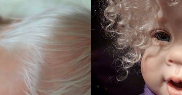 Mama urodziła dziecko, które wyglądało, jak porcelanowa lalka. Gdy pielęgniarka wysuszyła mu włosy, odebrało jej mowę