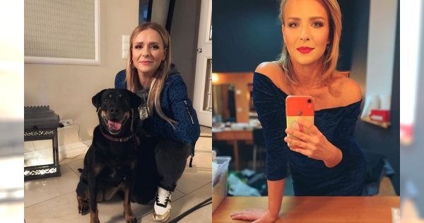 Odchudzona Aneta Zając wypina się w krótkiej mini przy Świętym Mikołaju. "Zazdroszczę Mikołajowi" - piszą zgodnie fani