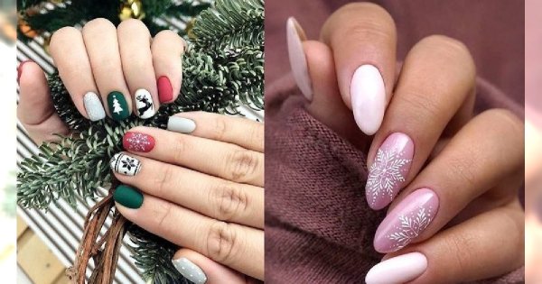 Zimowy manicure - 21 przepięknych stylizacji z sieci