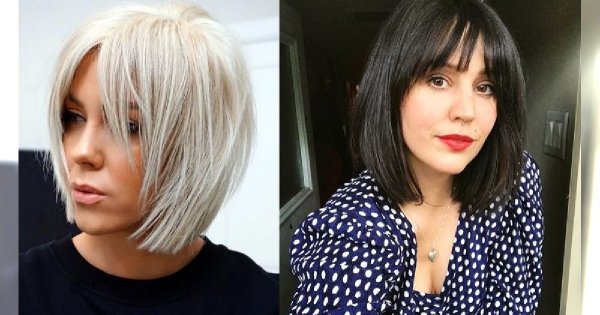 Bob z grzywką - galeria modnych fryzur na noworoczną metamorfozę!