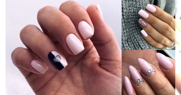 Różowy manicure - 18 ślicznych zdobień, które skradną Ci serce
