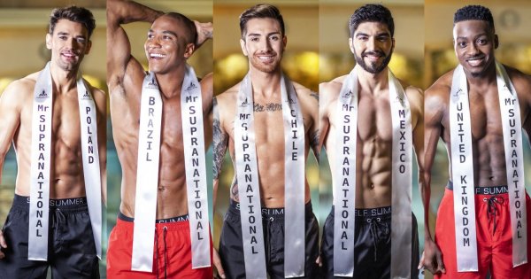 Finaliści Mister Supranational 2019 w kąpielówkach! Który najprzystojniejszy?