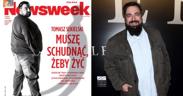 Tomasz Sekielski SCHUDŁ już prawie 100 kg?! Różnica ogromna