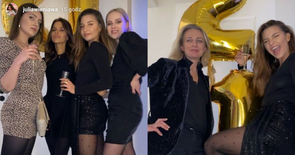 Julia Wieniawa miała 21. urodziny! Przyjaciele wyprawili jej przyjęcie-niespodziankę