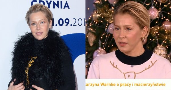 Katarzyna Warnke szczerze o macierzyństwie. "Połóg źle wygląda"