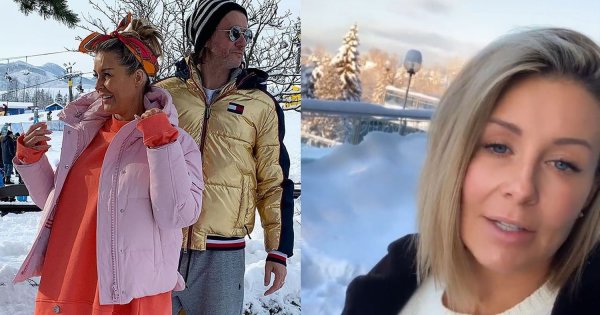 Małgorzata Rozenek zaczęła już świętowanie Nowego Roku! W Polsce znalazła śnieg