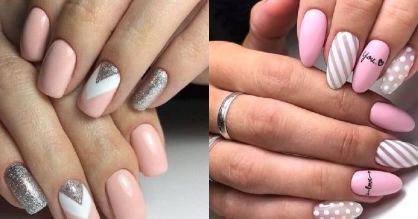 Różowy manicure - 23 pomysły na różowe paznokcie [GALERIA]