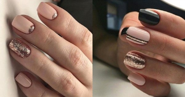 Złoty manicure - 20 inspiracji na manicure ze złotymi zdobieniami [GALERIA]