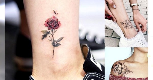 Tatuaże kwiaty - 20 fantastycznych wzorów dla dziewczyn