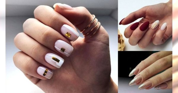 25 pomysłów na manicure ze złotymi zdobieniami [galeria]