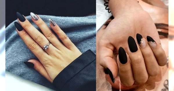 Czarny manicure - 21 przepięknych i eleganckich zdobień