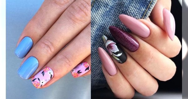 25 inspirujących pomysłów na piękny kwiatowy manicure! [GALERIA]