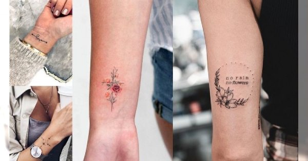 Małe tatuaże - 30 ślicznych i oryginalnych wzorów