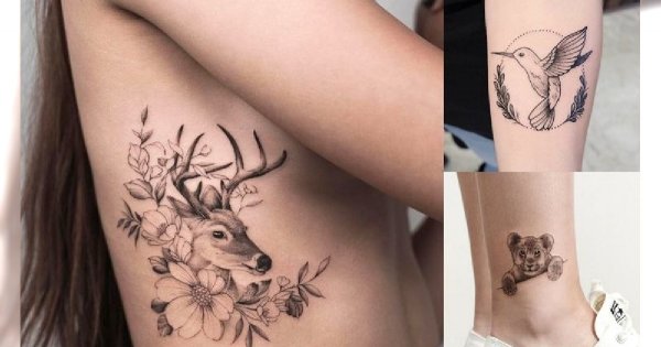 Animal tattoo - 20 wyjątkowych i urzekających propozycji