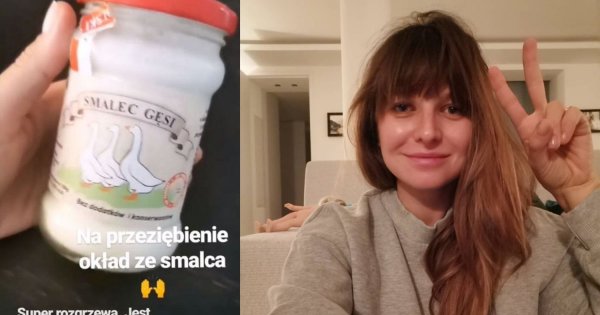 Anna Lewandowska smaruje Klarę GĘSIM SMALCEM, przykrywa pergaminem i owija ręcznikiem. Lekarz skomentował!