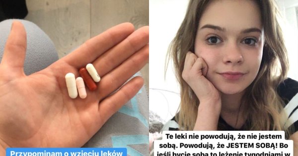 Julia Wróblewska cierpi na poważne zaburzenie psychiczne. Bierze mnóstwo leków