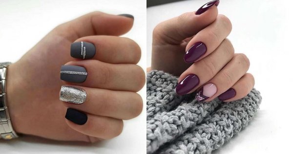 Ciemne paznokcie - elegancki manicure w 25 wydaniach [GALERIA 2020]