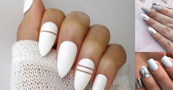 Biały manicure – 21 ultrapięknych i gustownych zdobień