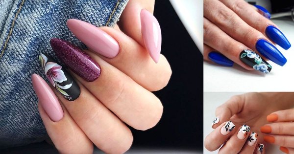 Kwiatowy manicure - galeria wiosennych pomysłów