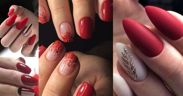 Czerwony manicure - niezawodna klasyka w najpiękniejszych odsłonach