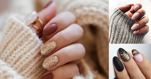 18 stylowych propozycji na manicure ze złotymi zdobieniami [GALERIA]