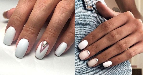 Biały manicure - 18 subtelnych i pięknych zdobień