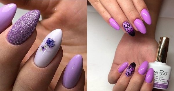 Fioletowy manicure - 23 pomysły na fioletowe paznokcie w różnych odcieniach [GALERIA]