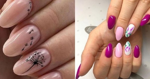 Kwiatowy manicure - 22 pomysły na paznokcie z motywem kwiatów [GALERIA]
