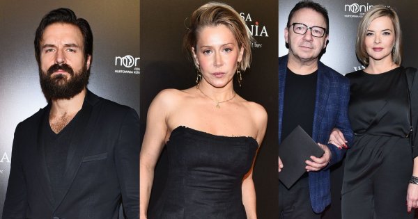 Gwiazdy na premierze "Bad Boy"! Warnke i Stramowski cali w czerni. Najbardziej zaskoczyła Zamachowska!