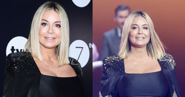 Małgorzata Rozenek prezentuje ciążowy brzuszek w bardzo obcisłej czarnej sukni na ramówce TVN. Widać, że to już 6 miesiąc?