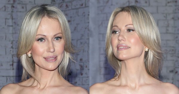 Magdalena Ogórek pomyliła ramówkę TVP z balem? Tylko spójrzcie na ten dekolt i głębokie rozcięcie
