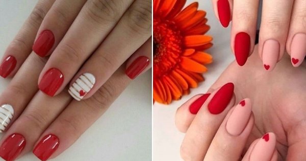 Czerwony manicure - 25 pomysłów na paznokcie w różnych odcieniach czerwieni