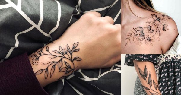 Tatuaże inspirowane naturą - 15 rewelacyjnych wzorów dla dziewczyn