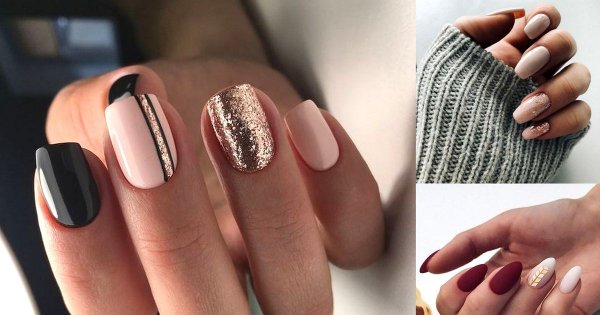 30 pomysłów na manicure ze złotymi zdobieniami [galeria]