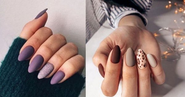 Matowy manicure - 20 najlepszych propozycji z sieci