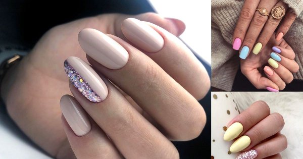 Pastelowy manicure - 18 przepięknych zdobień na wiosnę