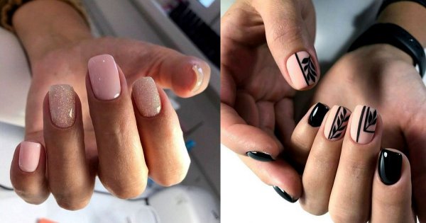 Manicure dla krótkich paznokci - 15 fantastycznych stylizacji