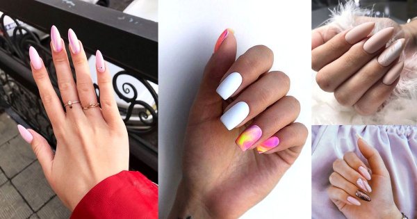 Jasny manicure - 21 gustownych propozycji