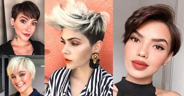 Odmładzające fryzury krótkie - 20 efektownych cięć z grzywką, pixie, undercut i wiele innych