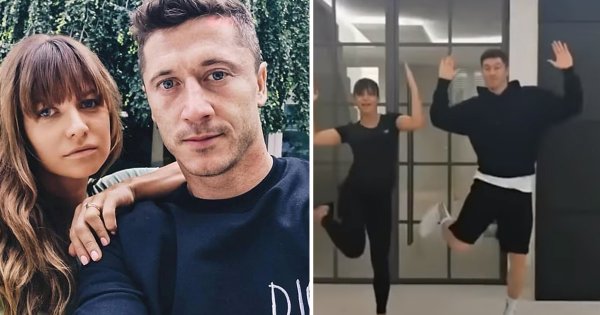 Ania i Robert Lewandowscy we wspólnym, tanecznym układzie. Ich filmik na TikToku jest hitem w sieci