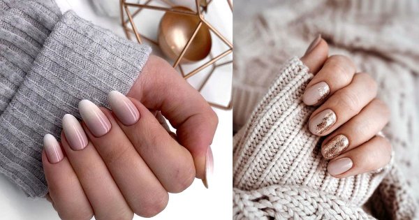Beżowy manicure - 20 stylowych zdobień w odcieniach nude!